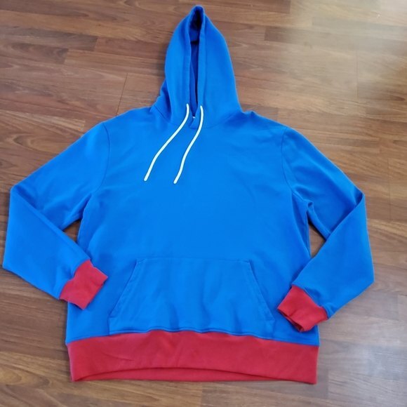 Cotton Citizen Pepsi Pullover Hoodie Blue Red XL or L NWOT | Unisex Sweatshirt - Picture 1 of 9